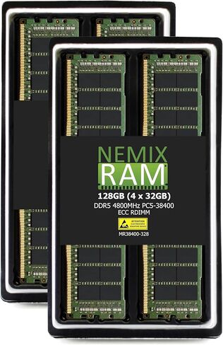 NEMIX RAM 4TB M.2 2280 Gen4 PCIe NVMe SSD Compatible with Dell PowerEdge XE9640 Rack Server in Kuwait