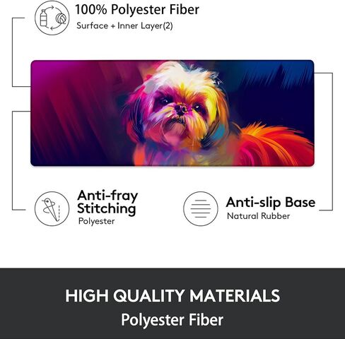 لوحة الماوس للألعاب ، وسادة الماوس ، حصيرة المكتب ، القاعدة المطاطية غير المنقولة لأجهزة الكمبيوتر لأجهزة الكمبيوتر المحمولة. in Kuwait