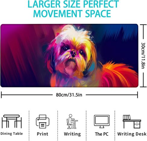 لوحة الماوس للألعاب ، وسادة الماوس ، حصيرة المكتب ، القاعدة المطاطية غير المنقولة لأجهزة الكمبيوتر لأجهزة الكمبيوتر المحمولة. in Kuwait