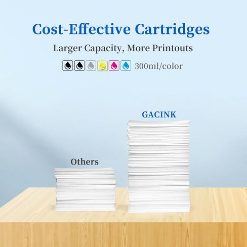 730 حبر خراطيش 300 مل 6pack متوافق مع HP DesignJet T1600 T1700 T2600 Printers استبدال HP 730 حبر خراطيش P2V68A P2V69A P2V70A P2V71A P2V72A P2V73A in Kuwait