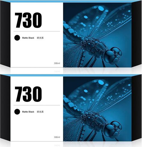 730 Ink Cartridges 300ml 6Pack Compatible with HP DesignJet T1600 T1700 T2600 Printers Replacement for HP 730 Ink Cartridges P2V68A P2V69A P2V70A P2V71A P2V72A P2V73A in Saudi Arabia