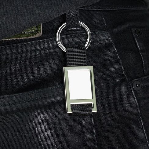 10 Pcs Metal Spring Round Carabiner Inner Diameter 1 Inch O Rings Clip Spring Ring for Keychains, Purse, Bag, Handbag in Saudi Arabia