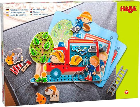 HABA Threading Game Counting Rainbow Caterpillar in Kuwait