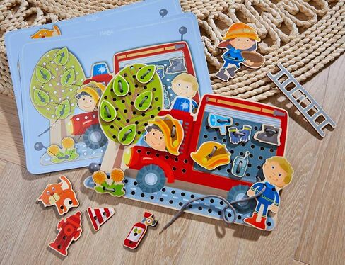 HABA Threading Game Counting Rainbow Caterpillar in Kuwait
