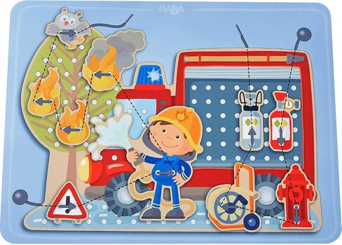 HABA Threading Game Counting Rainbow Caterpillar in Kuwait