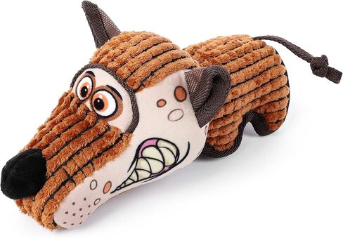 GAOMON Dog Squeaky Toys, Durable Plush Chew Toys, Interactive Tug of War Toy for Small and Medium Dogs in Kuwait