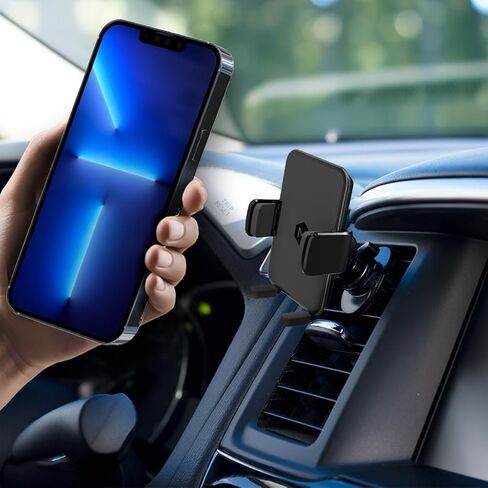 Car Phone Holder - Adjustable Cellphone Automobile Cradles – Universal Fit Cell Phones Holder -Phone Mount for Car Compatible for up to 4-Inch-Wide Smartphones in Kuwait