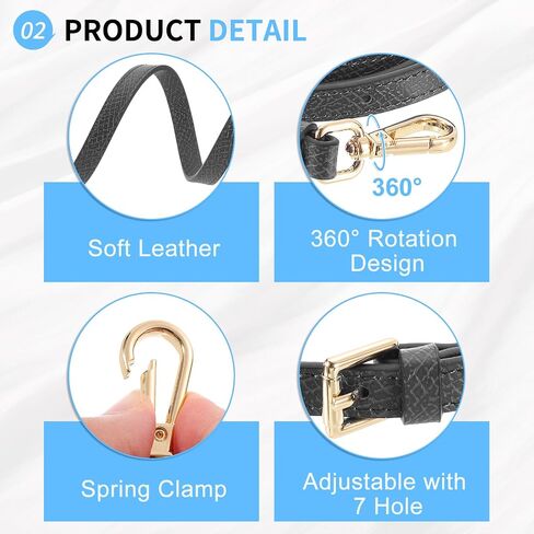 Bag Shoulder Strap, (37.4"-45.3" Adjustable Replacement Strap) Genuine Leather with Metal Silver Buckle for Women (Dark Blue) in Saudi Arabia