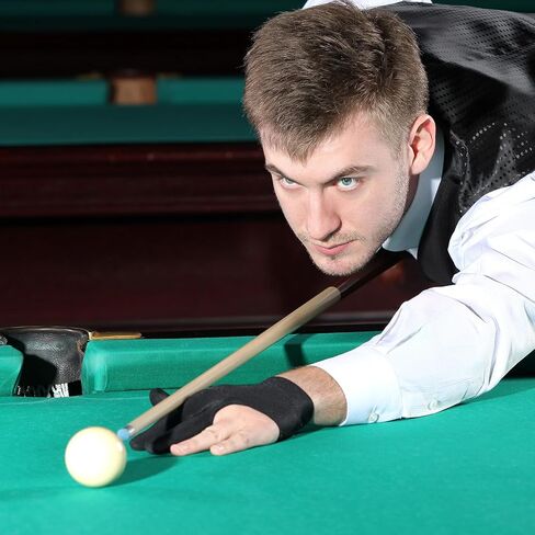 قفازات حمام السباحة 3 أصابع من باتيكل، قفازات البلياردو قفازات عرض اليد اليسرى واليمنى وقفازات حمام السباحة لمطلق النار كاروم بول سنوكر جديلة رياضية in Kuwait