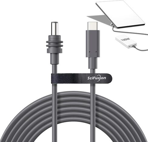 Starlink Mini Cable – Waterproof 50FT Starlink Mini USB C Cable, Works with 100W+ PD Source, Compatible Starlink Mini Accessories, 15M Starlink Mini Power Cable for Reliable Performance in Saudi Arabia