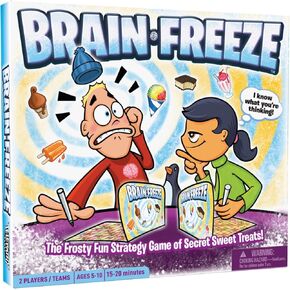 لعبة Brain Freeze ™ لوحة - لعبة ذاكرة ممتعة للأطفال والعائلات ، ألعاب تعليمية ولعبة التعلم ، تحدي المنطق والخصم ، الأعمار 5+
