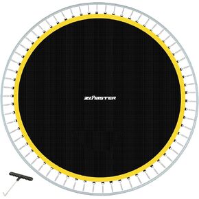 Replacement Trampoline Mat, Fits 14FT Round Trampoline with 72 V-Hooks Using 5.5" Springs, Jumping Trampoline Mat with 8 Rows of Stitching (Spring not Included)