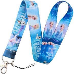 Cartoon Cute Anime Lanyard Keychain ، anime id badges lanyard ، key lanyard for id id jolder ، clase plicephone case (1)