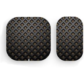 Mayyskins Skin متوافق مع Eero Home WiFi System + 1 Beacon - Black Wall | غلاف الالتفاف الواقي ، الدائم ، والفريد من نوعه | من السهل تطبيق الأنماط وإزالتها وتغييرها | صنع في الولايات المتحدة