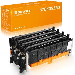 Compatible 1 Set 676K05360 High Yield Imaging Unit Replacement for Xerox Phaser 6125 6128MFP 6130 6140 6500 for WorkCentre 6505 Printer