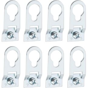 خطاف إطار صورة Emagtech 60pcs 35x15mm إطار الصورة شماعات ألومنيوم سبيكة شنق