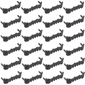 100 Pcs No-Nail Sawtooth Picture Hanger Set for Home Decoration - Serrated Hook for Painting Photos, Oil Paintings, and Mirrors