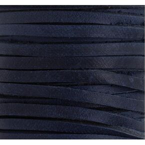 Kodiak Lace 1/4" 6mm Navy Blue 36 Foot Spool Tandy Leather 5076-05