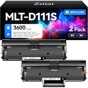 MLT-D111S Toner Cartridge High Yield Black 2-Pack Replacement for Samsung MLT-D111S 111S MLT111S D111S for Samsung Xpress M2020W M2070FW M2070W M2020 M2024W M2074FW M2070F M2022 M2026 M2070 Printer
