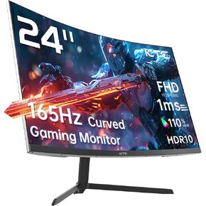 KTC 24 Inch QHD 100Hz Computer Monitor IPS 2K, 1300:1 Contrast, Anti-Blue Light Screen, 122% sRGB, Support FreeSync and GSync, HDMI2.0/DP/Earphone for Gaming and Office Working H24T27