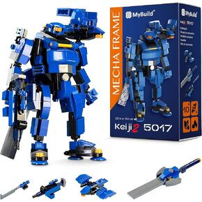 MyBuild Mecha Frame Sci -Fi Series Keiji 2 - مجموعة بناء ميكانيكية مستوحاة من المانجا ، مسرحية إبداعية مع طوب البناء ، الشكل القابل للتحصيل 5017