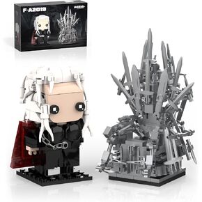 Daenerys & Thrones Building Toy and PlaySet متوافق مع LEGO Set - بناء شخصيات Mother of Dragons للأطفال والبالغين - استنادًا إلى المسلسل التلفزيوني الناجح للتظاهر - فكرة هدية لأعياد الميلاد