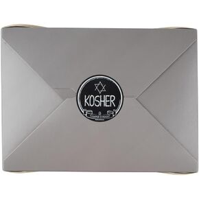 Restaurantware Label Tek 2 Inch Tamper-Evident Stickers For Kosher Food 500 Rolled Tamper Seal Stickers - Chalkboard Design For Safe Food Delivery Black With White Font Plastic To Go Stickers
