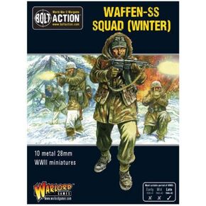 Warlord Games, Winter SS squadt, Bolt Action Wargaming Miniatures