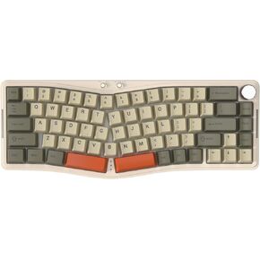 ATTACK SHARK AKS068 Wired Mechanical Gaming Keyboard 65% Alice Layout Hot-swapped Gasket Mount with RGB Backlit VIA Programmable Knob NKRO TKL AS Pre-lubed Tactile Brown Switch for Win/Mac(Black) in Kuwait