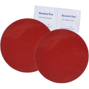 2 Pcs 80mm Adhesive Dashboard Pad Mount for Suction Cup Mount