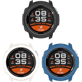 حالة مصممة مصممة متوافقة مع Coros Pace 2 Smart Watch- Case Rugged Protection [No Screen Protector] TPU Pumper Case Protction Frame (Sixcolors)
