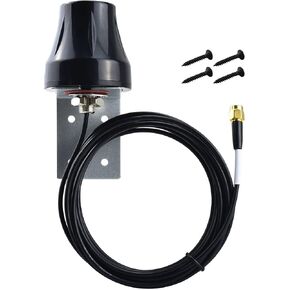 4G LTE SMA Male Antenna with 3M Injection Molded RG58 Cable for Cellular Trail Camera Covert Spartan Spypoint Stealth Tactacam Reveal SEHMUA Muddy Wildlife Hunting Game Cam Security Camera