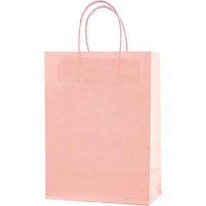 COVYOONG Mother's Day Gift Bags with Elegant Pink Floral – Flower Party Bag for Mothers Day,Reusable Gift Packaging for the Best Mom Theme Party（15pcs）