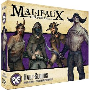 Wyrd Malifaux Third Edition Half Bloods: Wargame المصغر البلاستيكي ، فصيل Neverborn ، 14+