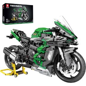 Motorcycle Building Sets for Adults, 1:5 Scale H2 SX SE Motorcycle Bike Model, Cool Technical Motorcycle Car Model Display for Home or Office Decor, Collectible Gifts for Boys 14+ (2088 PCS)