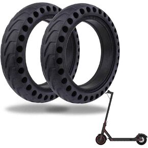 Solid Tires for Xiaomi m365 Electric Scooter Mijia M365, Gotrax GXL V2, 8.5 Inches Electric Scooter Wheels Front or Rear Replacement Honeycomb Solid Tires(2 Piece)
