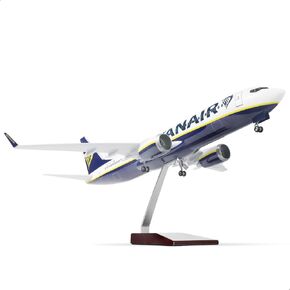 1/130 Boeing 787-8 Canada 17 inchs Large Scale Die-cast Airplane Model Kits with Stand Airlines 787 Plane Model Display Collectible for Aviation Enthusiast Gift or Decorations