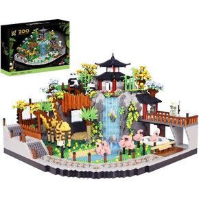 5000PCS Micro mini Blocks City Zoo Animals Building Blocks,Creative Ideals Zoological Park Building Sets,Best Gift for 14+ Boys, Girls or Adults