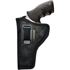 Houston Gun Holsters - Nobuck ECO Leather Concealed Carry - Revolvers K, L, M & N Frames, Taurus Jugde, 5 & 6 Shots, 3.5 to 4.5¨ BRL