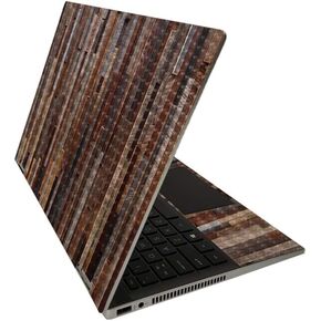 Mayyskins Carbon Carbon Skin for HP Pavilion X360 14 "(2020) - Woody | Protection و DANED SENED FIBER FIVER | من السهل تطبيق وإزالة وتغيير الأنماط | مصنوعة في الولايات المتحدة الأمريكية
