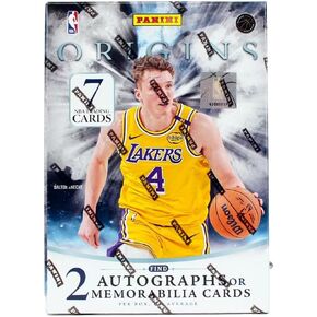 2024/25 Panini Origins Basketball Hobby Trading Box (2 توقيعات أو بطاقات تذكارية لكل صندوق)