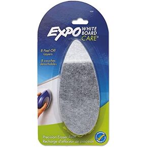 Expo 9287KF Precision Prope Point Eraser Eraser Pad ، Felt ، 9 3/4W × 3 1/4D