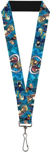 Buckle Down Lanyard-1.0-Kingdom Hearts 6-Character Pose2/turquoise B in Saudi Arabia