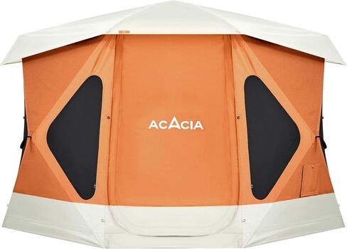 ACACIA Space Tent XL, 4 to 6 Person Spacious Large Camping Tent with 2 Doors and 8 Windows, Waterproof Windproof Portable Easy Setup Hub Tent with Footprint for Family Camping, Hiking, Purple Agate in Saudi Arabia