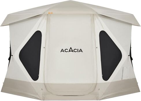 ACACIA Space Tent XL, 4 to 6 Person Spacious Large Camping Tent with 2 Doors and 8 Windows, Waterproof Windproof Portable Easy Setup Hub Tent with Footprint for Family Camping, Hiking, Purple Agate in Saudi Arabia