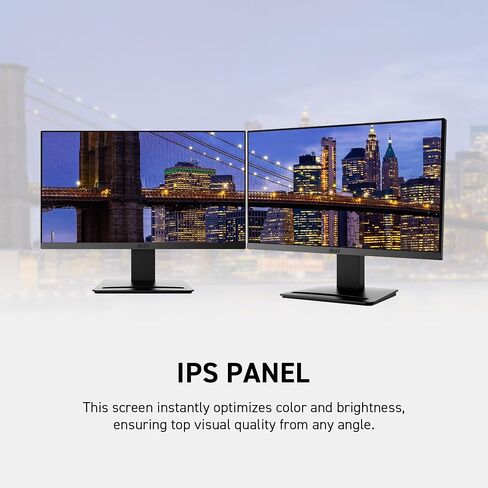 MSI PRO MP275 E2 27-inch IPS 1920 x 1080 (FHD) Gaming Office Monitor, 120Hz, Free-Synch, HDMI, DisplayPort, VGA Port, VESA Mountable, Tilt, Speaker, 4-Side Slim Bezel 1ms, Black in Saudi Arabia