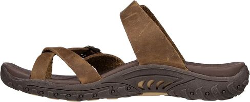 صندل نسائي من Skechers Reggae-Caribean-Double Buckle Toe Thong Slide in Saudi Arabia