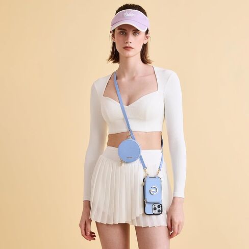 Custype for iPhone 16 Pro Wallet Case لـ Magsafe ، حقيبة الهاتف المغناطيسية القابلة للفصل in Kuwait