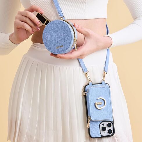 Custype for iPhone 16 Pro Wallet Case لـ Magsafe ، حقيبة الهاتف المغناطيسية القابلة للفصل in Kuwait