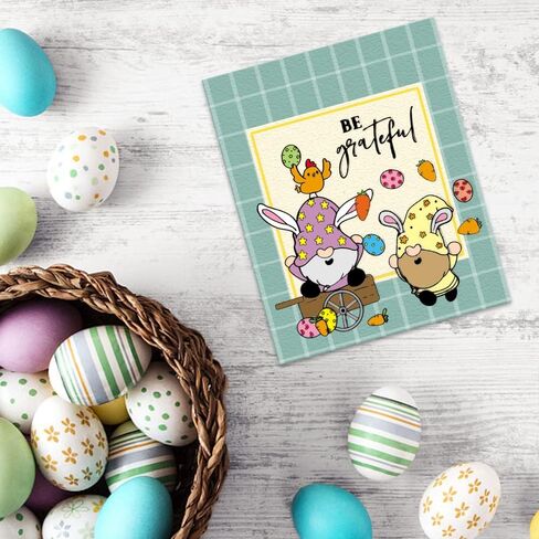 Easter Cartoon Dwarf Clear Stamps for Card Making, Easter Eggs Words Balloons Clear Stamps Easter Gnomes Flowers Transparent Rubber Seal Stamps for DIY Photo Scrapbooking Card Album Crafting Supplies in Saudi Arabia